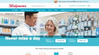 
                            4. Pharmacy Services - Walgreens