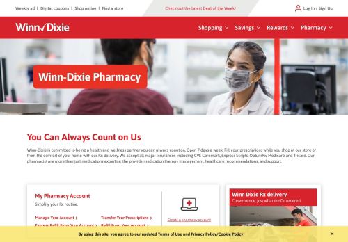 
                            2. Pharmacy - Winn-Dixie
