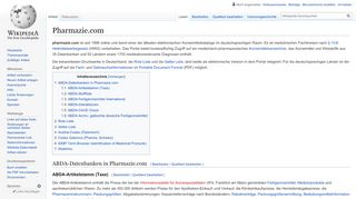 
                            3. Pharmazie.com – Wikipedia
