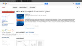 
                            13. Phase-Modulated Optical Communication Systems