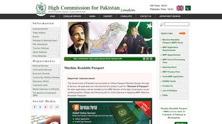 
                            11. PHC London - MRP - Pakistan High Commission London
