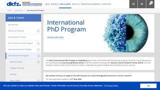 
                            3. PhD Program - German Cancer Research Center