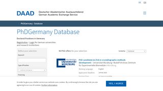 
                            3. PhDGermany - Database - DAAD - Deutscher Akademischer ...