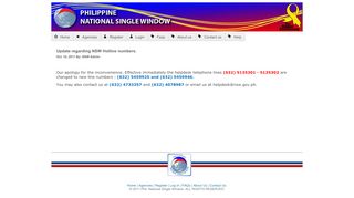 
                            3. Phil. National Single Window - Philippine National Single Window