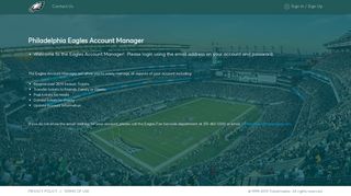 
                            1. Philadelphia Eagles Account Manager |