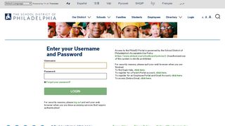 
                            11. PhilaSD Login: School District of Philadelphia