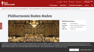
                            12. Philharmonie Baden-Baden | Hochschwarzwald Tourismus GmbH