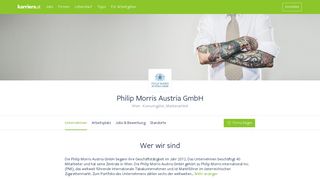 
                            10. Philip Morris Austria GmbH - Wien | Aktuelle Infos ... - Karriere.at