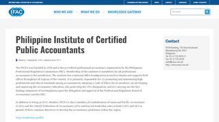 
                            9. Philippine Institute of Certified Public Accountants | IFAC