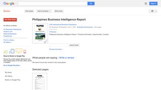 
                            12. Philippines Business Intelligence Report