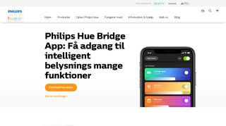 
                            4. Philips Hue App til iOS og Android | Philips Hue