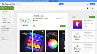 
                            8. Philips Hue – Apps bei Google Play