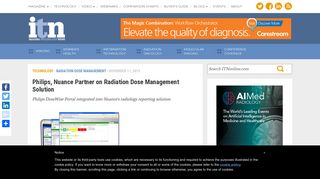 
                            12. Philips, Nuance Partner on Radiation Dose Management Solution ...