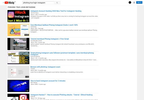 
                            2. Phishing True Login Instagram