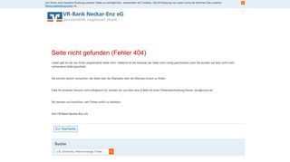 
                            10. Phishing-Warnungen VR-Bank Neckar-Enz eG. Ihre Bank rund um ...