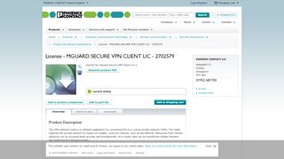 
                            13. PHOENIX CONTACT | License - MGUARD SECURE VPN CLIENT LIC ...