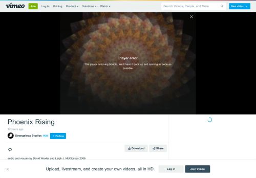 
                            5. Phoenix Rising on Vimeo