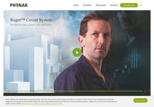 
                            11. Phonak Roger Covert System - Verdeckte Missionen neu definiert.