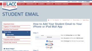 
                            11. Phone Setup - Apple Setup - Los Angeles City College
