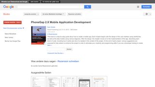 
                            13. PhoneGap 2.X Mobile Application Development
