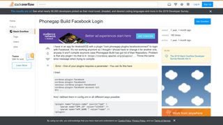 
                            7. Phonegap Build Facebook Login - Stack Overflow