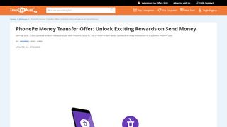 
                            12. PhonePe Money Transfer Offer: How to Earn Cashback of Upto Rs ...