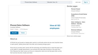 
                            8. Phorest Salon Software | LinkedIn