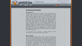 
                            4. Phostyx Webhosting, TeamSpeak-Server, Dedicated Server - Ihr ...