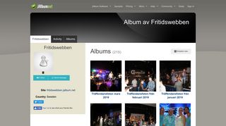 
                            6. Photo albums by Fritidswebben - Profile page - jAlbum