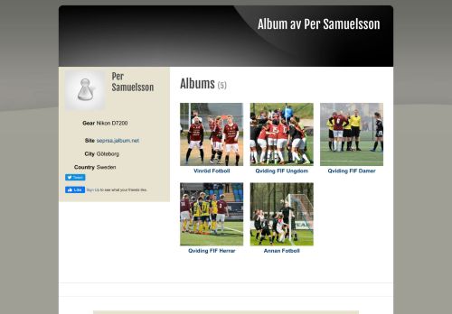 
                            9. Photo albums by Per Samuelsson - Profile page - jAlbum