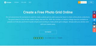 
                            4. Photo Grid Maker - Make a Photo Grid Collage Online for Free | FotoJet