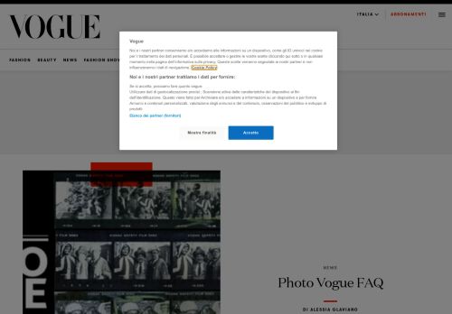 
                            4. Photo Vogue FAQ