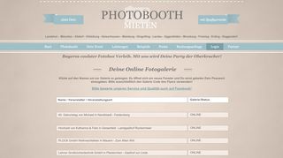 
                            13. Photobooth mit Gratis Onlinegalerie