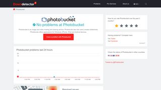 
                            5. Photobucket down? Current status and problems | Downdetector