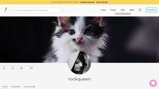 
                            10. Photocase - Benutzerprofil von rockqueen