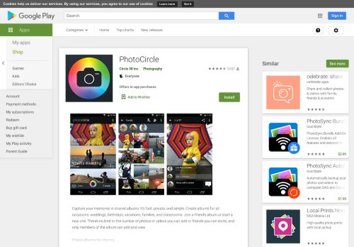 
                            6. PhotoCircle - Apps on Google Play