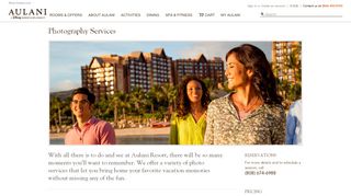 
                            11. Photography Services | Aulani Hawaii Resort & Spa