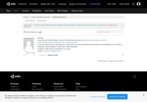 
                            5. Photon Server Login - Unity Forum