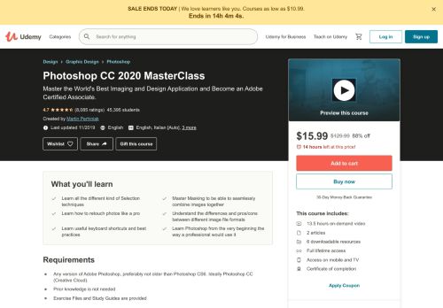 
                            7. Photoshop CC 2019 MasterClass | Udemy