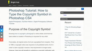 
                            9. Photoshop Tutorial: How to Type the Copyright Symbol in Photoshop ...