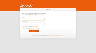 
                            6. PhotoSì Restricted Area for Retailer Login