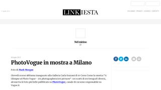 
                            8. PhotoVogue in mostra a Milano - Linkiesta.it