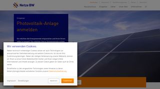 
                            5. Photovoltaik-Anlage anmelden - Netze BW GmbH