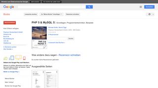 
                            7. PHP 5 & MySQL 5: Grundlagen, Programmiertechniken, Beispiele