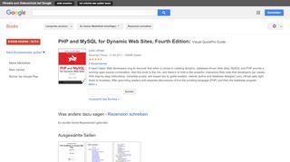 
                            5. PHP and MySQL for Dynamic Web Sites, Fourth Edition: Visual QuickPro ...