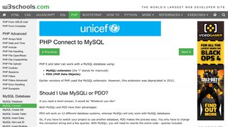 
                            3. PHP Connect to MySQL - W3Schools