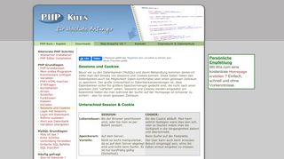 
                            12. PHP Cookies und Sessions - Cookie delete und Erstellen sowie ...