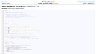 
                            12. PHP Cross Reference - phpwcms - Source: /login.php