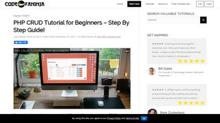 
                            12. PHP CRUD Tutorial for Beginners - Step By Step Guide! - CodeOfANinja