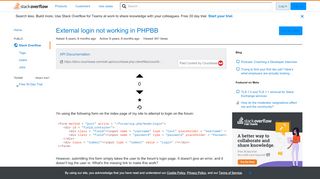 
                            8. php - External login not working in PHPBB - Stack Overflow